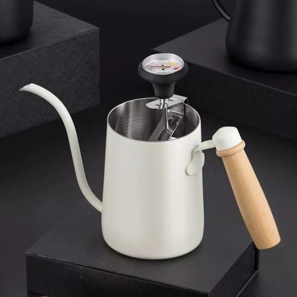 Milk Jug Thermometer with Clip – Instant Read for Perfect Milk Froth ☕ - Baristas Tools