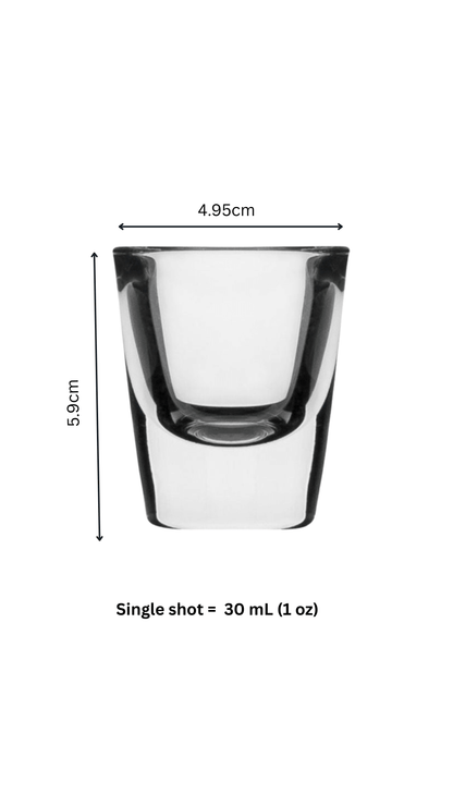 Pasabahce Shot Glass – 30mL -perfect single shot - Baristas Tools