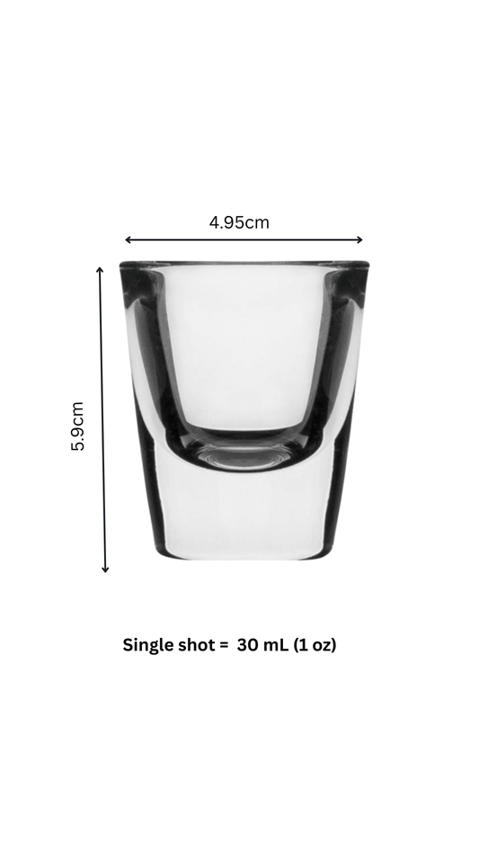 Pasabahce Shot Glass – 30mL -perfect single shot - Baristas Tools