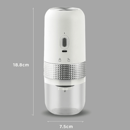 Portable Electric Coffee Grinder 64mm – USB Rechargeable Ceramic Burr Grinder - Baristas Tools