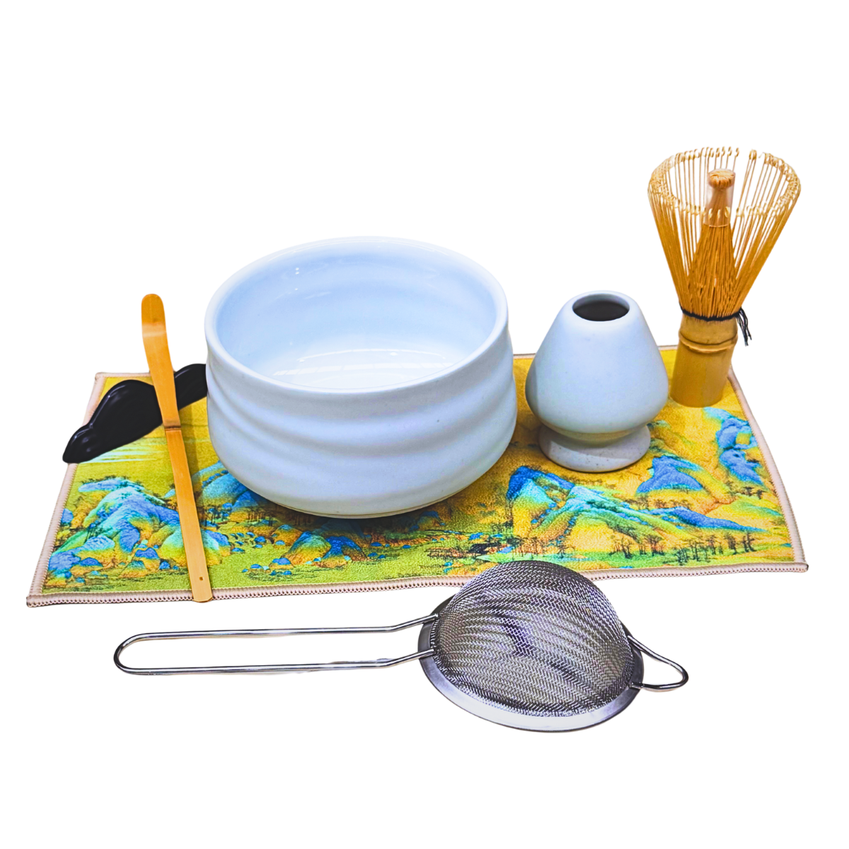 Premium 7 Piece Matcha Tea Set – Traditional Japanese Ceremony Kit - Baristas Tools