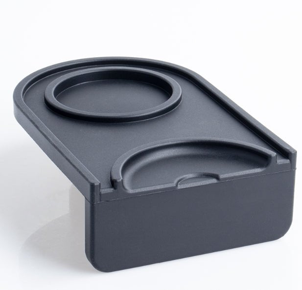 Premium Espresso Tamping Mat – Non - Slip Silicone Corner Mat with Tamper & Portafilter Holder - Baristas Tools