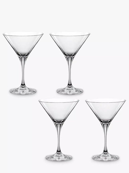 Spiegelau Perfect Serve Cocktail Glass Set of 4 – Manhattan Style - HIGH quality Crystal Glass - Baristas Tools