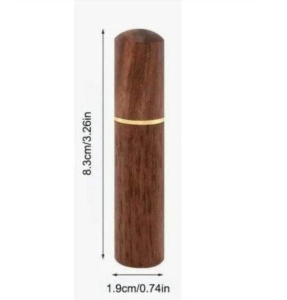 Stainless Steel Coffee Powder 6 Needle Distribution Tool – Espresso WDT with Wooden Handle - Baristas Tools