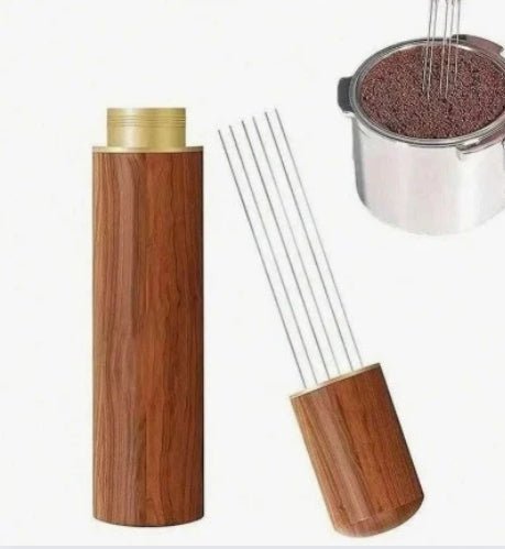 Stainless Steel Coffee Powder 6 Needle – Precision Distribution Tool - Baristas Tools